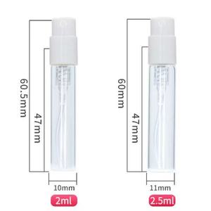Hot Sale 1ml 2ml <strong>2.5ml</strong> 3ml 5ml Small <strong>Empty</strong> Luxury Glass Mini Refillable Perfume Spray Sample <strong>Bottle</strong> - Product Image 1