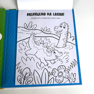 儿童用变色笔学习搞笑印刷书硬封面着色书套装 - Product Image 6