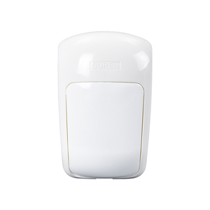 Sensor de movimiento PIR N.O., salida de relé, 8-16Vdc, elementos duales, sensor de movimiento PIR, rango de detección de 12 metros
