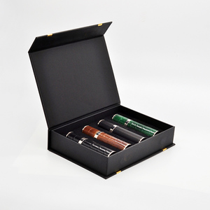 Factory Cheap Mini Travel Colored Leather Perfume Pump Spray <strong>Bottle</strong> with Atomizer Tester Sample 5 <strong>10</strong> 15 <strong>ml</strong> Vial and Paper <strong>Box</strong> - Product Image 1