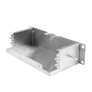OEM Black Textured Coating Metal Stamping Part <strong>Precision</strong> <strong>CNC</strong> <strong>Programming</strong> for Sheet Metal Forming High Quality Enclosures Tablet - Product Image 1