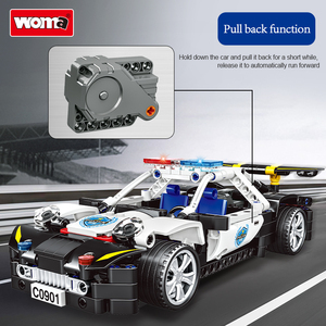 Kids Creative Educational <strong>SWAT</strong> Car Special Police Patrol Vehicle STEM Building Blocks Bricks Toys Assembly <strong>Games</strong> - Product Image 2