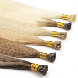 I-Tip ผมส่วนขยายดิบบริสุทธิ์100% เรมี่รัสเซียวาดคู่1b Itip ผมส่วนขยายผมผมปลายมนุษย์ส่วนขยาย - Product Image 1