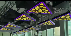 Kinetic Light Control by DMX512 for Bright Club and Discos Triangle Panel <strong>LED</strong> Kinetic Light - Product Image 3