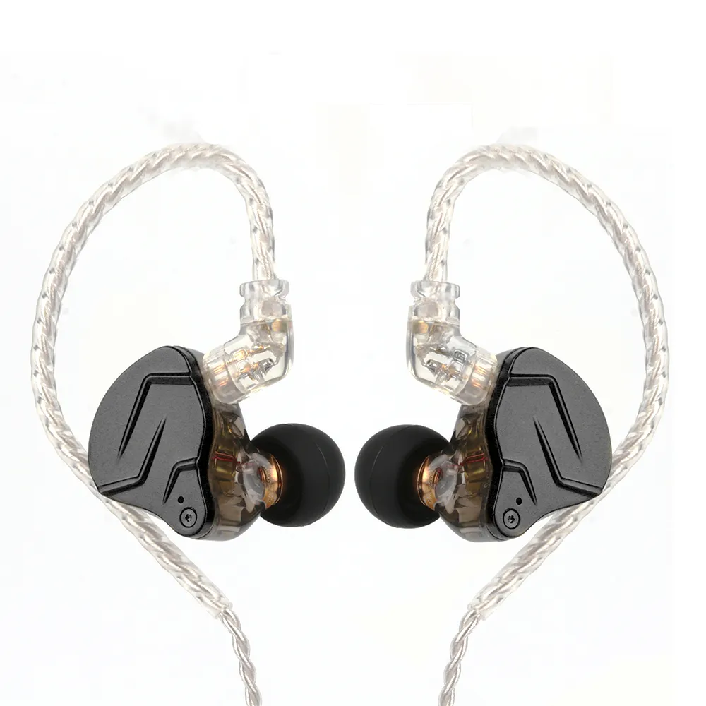 Top Qualität KZ ZSN PRO X Dual-Treibler 1BA + 1DD Hybrid-Metallkopfhörer In-Ear-Kopfhörer und Ohrhörer metallverkabelte Kopfhörer