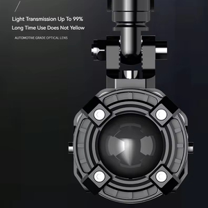 XENPLUS GT10 MAX 12V 60W IP66 Waterproof Integrated High Beam Low Beam Headlights Spotlight for Motorcycle Led Motorcycle <strong>Light</strong> - Product Image 3
