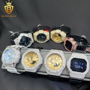 Đồ trang sức xa xỉ Trung Quốc Blingdiam Ice Out VVS Moissanite + Đồng hồ. Máy kiểm tra kim cương chất lượng cao dành cho nam và nữ - Product Image 3