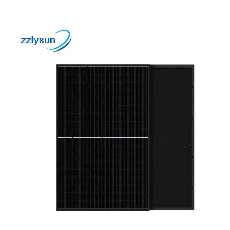 Ue כל שחור pv פאנל סולארי 440w 445w 450 455w 460w 400 410 ואט וואט perc מונו לוחות סולאריים שחורים מלאים בסין