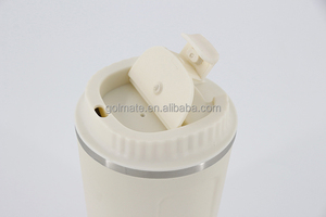 ホット販売350ml500mlカップ二重壁ステンレス鋼真空断熱コーヒーマグトラベル40オンスタンブラーハンドル蓋付き