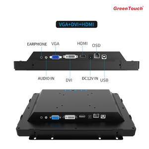 12,1 "Touch Monitor USB & HDMI Interface Portable Design 4:3 Android/Linux Compatibilidade IP65 Classificação para uso comercial