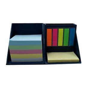 Logotipo impreso personalizado la escuela, la Oficina Memo Pad caja pegajoso notas - Product Image 1