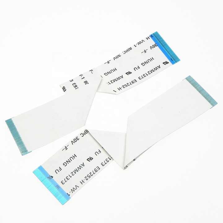 FFC awm 2896 awm 20624 80c 60v vw-1 15pin para 40 pinos 1.25mm Pitch FFC Flat Ribbon Cable com dobrável