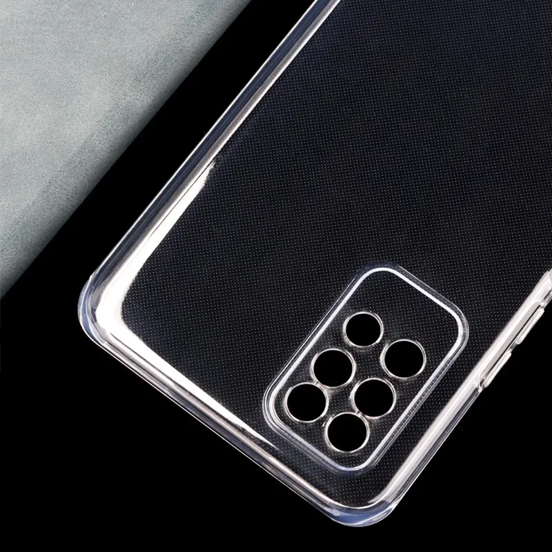 Crystal Clear Ultra Thin Soft Camera Protect Case Back Cover TPU Silicon Gel Transparent Shell For Infinix Note 10 Pro