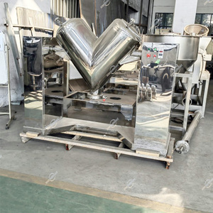 Toz çamaşır için sürekli yüksek hızlı karıştırıcılar kolay temizlik V şekli baharatlı baharat biber tozu Blender mikser - Product Image 4