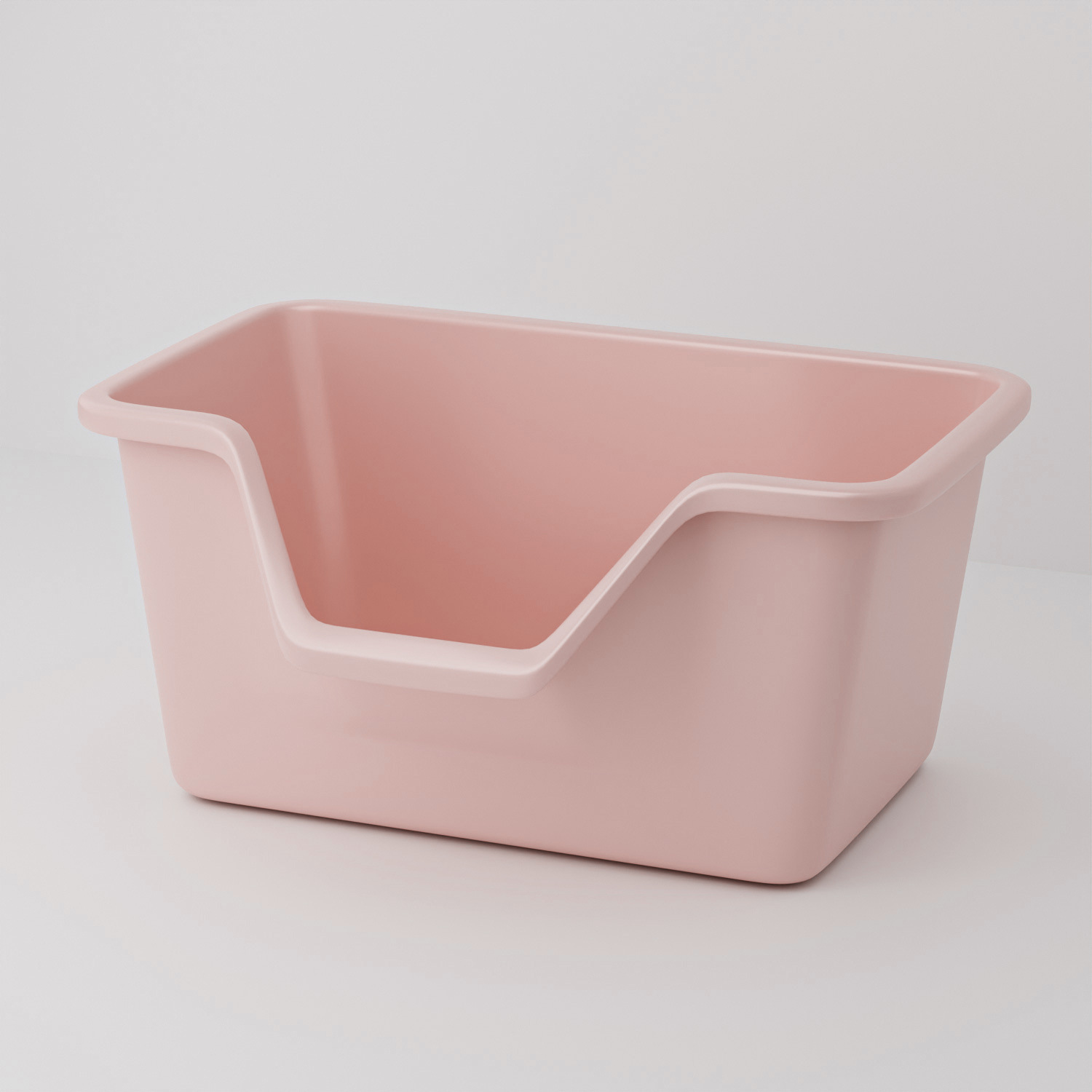 Small slanted litter box - pink 40cm