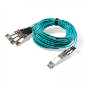 100G QSFP28-4SFP28-AOC Aktiver Lichtwellenleiter-Transceiver-Schalter für OLT-Netzwerk FTTH Verwenden Sie 1M 3M 5M 7M Längen optionen - Product Image 6