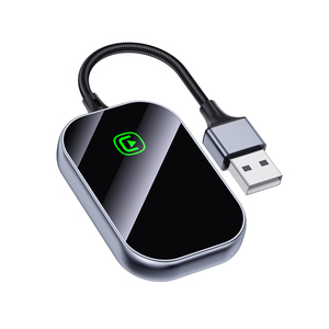 Fuallwin Không Dây <span class=keywords><strong>Android</strong></span> Tự Động 2 Trong 1 Carplay Adapter Có Dây Xe Chơi Đối Với Apple iPhone - Product Image 1