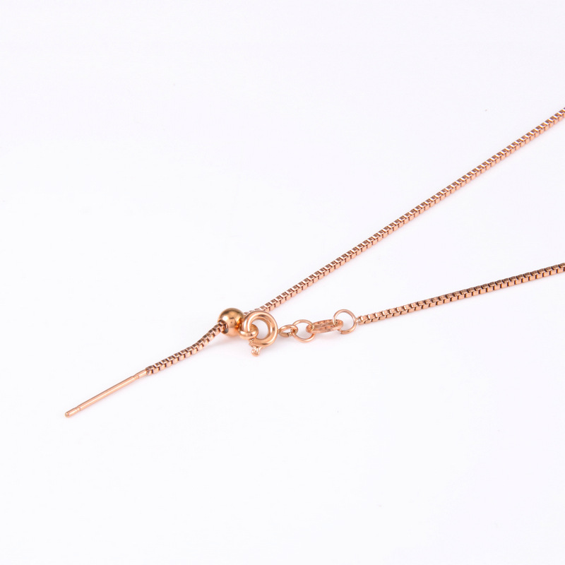 Rose Gold Gypsophila Chain