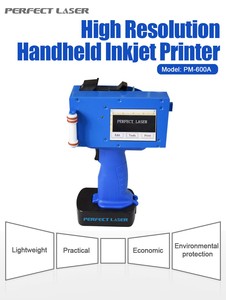 湾曲した表面へのインクジェット印刷ハンドヘルド有効期限バッチコードプリンター - Product Image 6