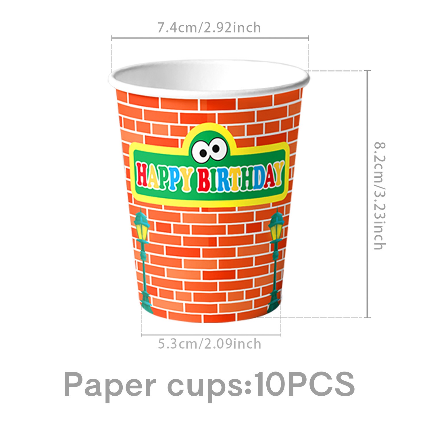 Gobelets en papier 10 unités