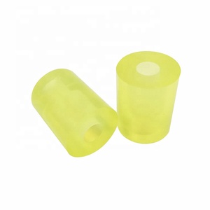 Tùy Chỉnh CNC Chính Xác Chuyển Các Bộ Phận Màu Vàng Poly Urethane Vòng Hollow Rod Vòng PU Rod Các Bộ Phận - Product Image 1