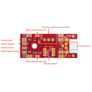 Ky-026 neues und originales Flammens ensor modul mit Arduino-ky-026