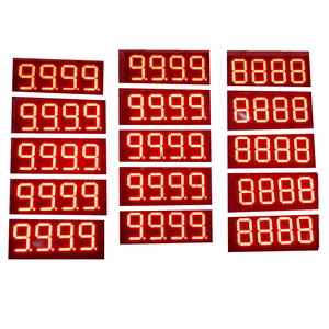 8-Zoll-<span class=keywords><strong>4</strong></span>-stellige <span class=keywords><strong>7</strong></span>-<span class=keywords><strong>Segment</strong></span>-<span class=keywords><strong>LED</strong></span>-Anzeige für Tankstellen-Preis schilder - Product Image 1