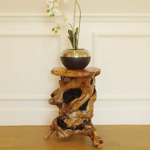 Cây gốc cây phân sống cạnh, cạnh tự nhiên bên bảng, nhà máy đứng, giọng bảng, 14 "cao truy cập phân cho cắm trại, ăn uống, phòng ngủ - Product Image 5