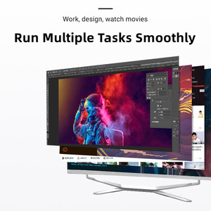 PC Computer Core In-Tel CPU LED Monitor Desktop PC Computer Desktop All In One PC - Product Image 5