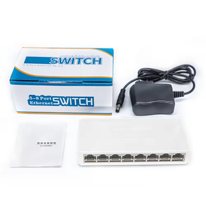 Fabrika fiyat 8 x10/100M Ethernet anahtarı 8 Port masaüstü Ethernet ağ anahtarı - Product Image 5