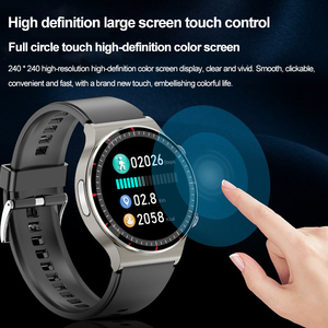 医用级G08智能手表心电图 + Ppg & <span class=keywords><strong>Hrv</strong></span>，Hr，血压，氧气表盘体温精确监测健康智能手表