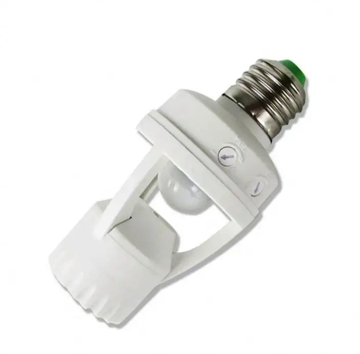 E27 Schraube Buchse Glühbirne mit Control Schalter Hohe Empfindlichkeit PIR Körper Motion Sensor LED Lampe Birne