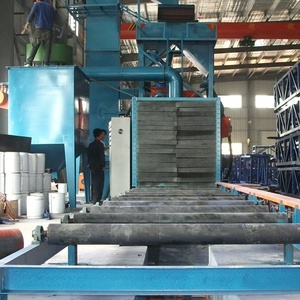 Q6920 Continous Pass Through Shot <strong>Blast</strong> Cleaning Machine /Wheel Blasting Machine Fot Steel Plate and Steel Sheet - Product Image 2