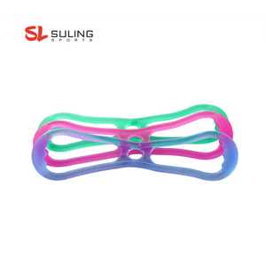 Expansor de pecho de bucle elástico para entrenamiento físico, figura de 8 ejercicios en forma de tirar, bandas de tensión elásticas de resistencia, venta al por mayor - Product Image 3