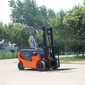 Small Electric Forklift Logistics 2 Tons 3 Tons Capacity Hydraulic Stacker Four-Wheel Car <strong>Loading</strong> <strong>Unloading</strong> <strong>Lifting</strong> Forklift - Product Image 1