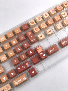 Factory 133-Key Brown Bear XDA PBT Keycap DIY Dye-Sublimation Clear Keycap <strong>for</strong> Mechanical <strong>Keyboard</strong> - Product Image 3