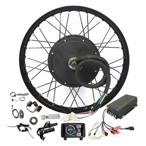US Warehouse Stock 3000w Hub <strong>Motor</strong> Kit 72v QS205 Electric Motorcycle <strong>Motor</strong> with Sabvoton Controller Can Be <strong>Programmable</strong> - Product Image 1