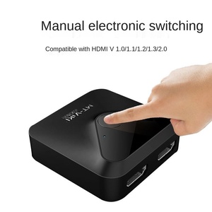 Interruptor HDMI 4K HDMI, 2 entradas, 1 salida, 1 entrada, 2 salidas, Compatible con 4K, 3D, HD, 1080P, Compatible con Firestick, Xbox, PS4, Roku