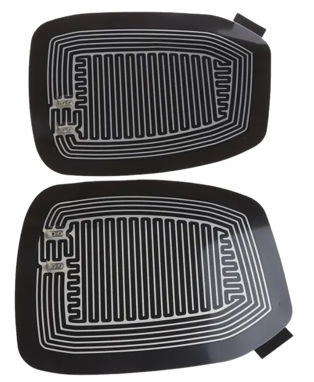 Customized size high quality heating pads for side mirror for side mirror heater