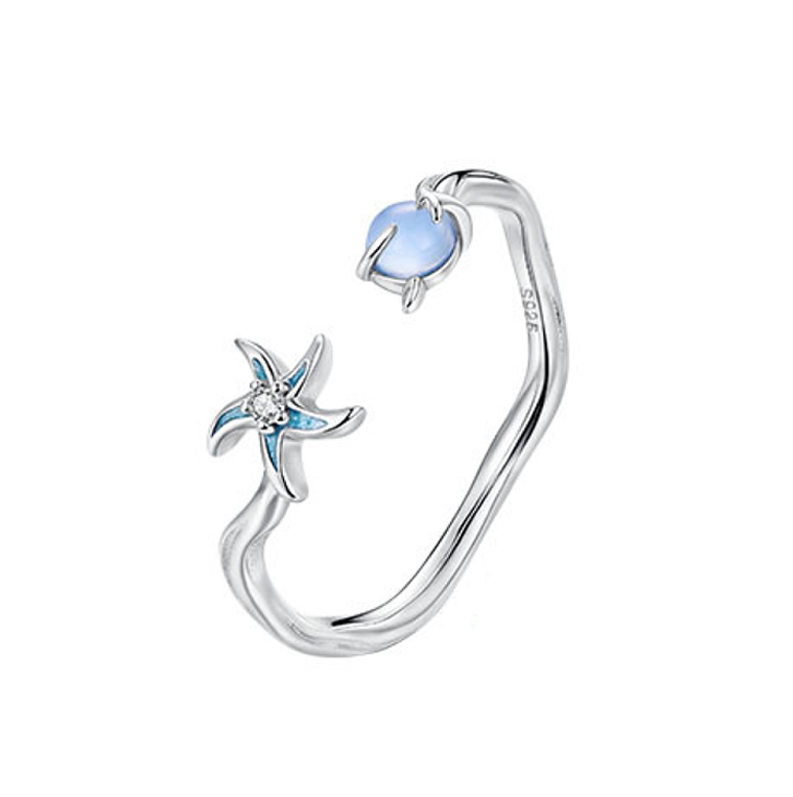 bague étoile de mer