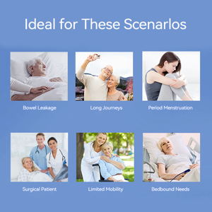 Insoftb Échantillons gratuits Couches pour adultes hautement absorbantes Couches pour adultes de haute qualité Fabricant de gros Couches pour adultes unisexes pour personnes âgées - Product Image 6