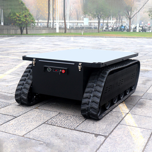 500-1200 kg <strong>Large</strong> <strong>Loading</strong> Robot <strong>Platform</strong> with Rubber Track <strong>Large</strong> Interior Space - Product Image 5