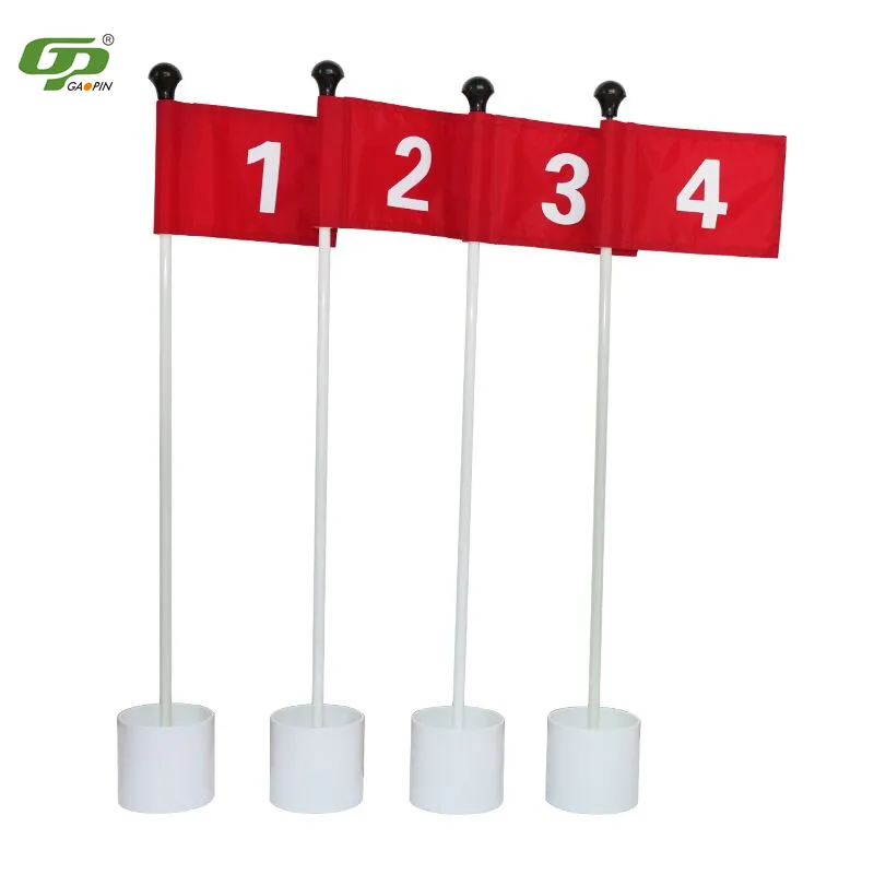 Mini Golf Putting Green Hole Pole Cup Vlag Sticks Voor Yard Golf Pin Vlaggen Hole Cup Set Golf Putting Green vlaggenmasten