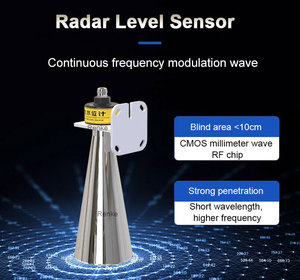 Sensor transmisor de nivel de Radar de medición sin contacto Renke RS485 brida de salida instalar indicador de nivel de Radar - Product Image 6