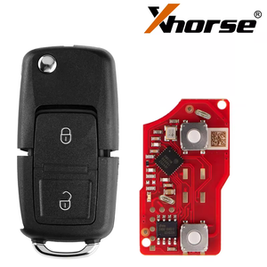 Xhorse กุญแจรีโมท XKB528EN พับได้สองปุ่มสไตล์ B5กุญแจรีโมทสากลรุ่นที่สอง - Product Image 2