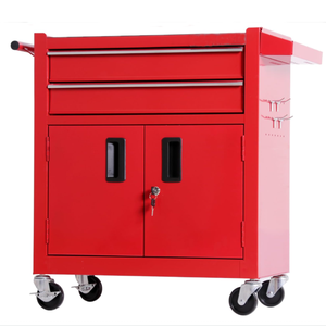 车库工具抽屉手推车金属钢工具柜车间工作台工作站工具箱 - Product Image 1
