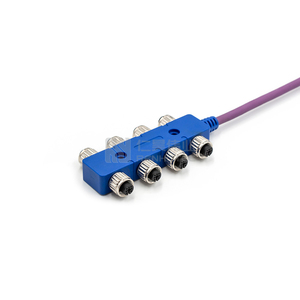 NMEA 2000 Marine System Terminator Cable impermeable IP67 Circular One Input Macho a 8 Output hembra 8 Tee Cable - Product Image 4