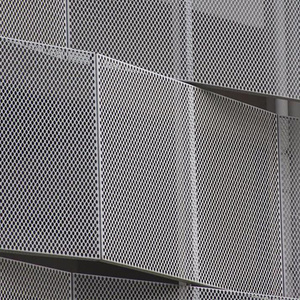 Pannello di alluminio di progettazione moderna per la facciata all'aperto, sistema ad alta resistenza della parete divisoria, materiale decorativo del rivestimento di costruzione - Product Image 6