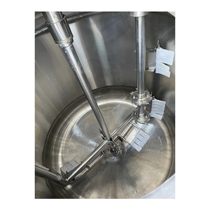 酸奶用牛奶均质机高压均质机500l混合罐带均质机热搅拌器混合器 - Product Image 1