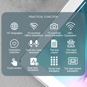 La nueva máquina de traducción y diccionario inteligente Ai de 137 idiomas, traducción offline en línea en tiempo real por voz - Product Image 6